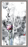 荷花挂画