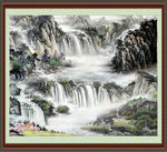 中国画山水