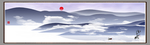 中式山水壁画