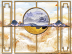 新中式轻奢背景墙