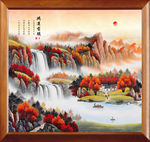 国画山水