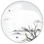 禅意山水画