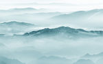 高端背景新山水画 TIF分层