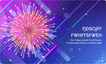 订货会音乐节潮酷炫彩动感线耳机