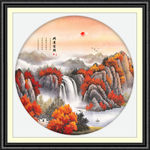 鸿运当头国画