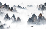 意境山水新中式画 TIF分层