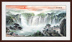 山水画国画山水画