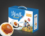 咸鸭蛋包装平面图