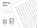sketch简洁线稿线性图标信