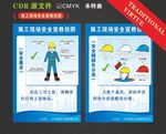 施工安全穿戴要示