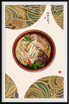 美食装饰画海报