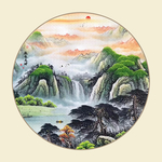 山水水墨画