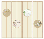 花鸟四联装饰画