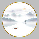意境山水装饰画