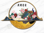 新中式背景墙
