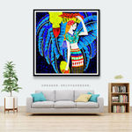 中国风民俗重彩装饰画