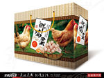 鸡蛋 鸡蛋包装 土鸡蛋 展开图