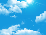天空