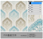 装饰花纹通道图片