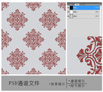 装饰花纹通道图片