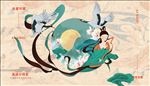 敦煌驾鹤