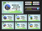 创建文明工地 宣传展板