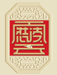 新中式壮志凌云装饰画背景