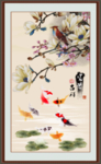 国画玉兰