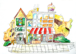 水彩商店