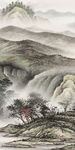 豪华玄关山水新画 TIF分层