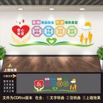 食堂文化墙