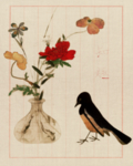 新中式花鸟意境装饰画