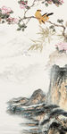 国画 山水玄关画 TIF分层