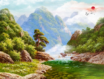 风景油画