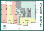 入口指示线路图 提示指引