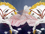 北欧背景墙