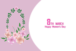 三八妇女节鲜花女王节