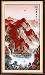 鸿运当头国画