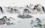 中国风水墨画
