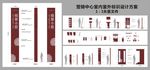 营销中心标识标牌