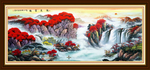 山水画国画山水画