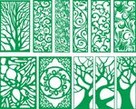 花格 窗花 镂空花纹 屏风 镂