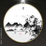 油彩抽象纹理