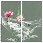 莲花图