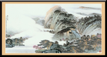 山水中堂画 大厅山水画