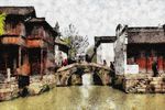 乌镇油画