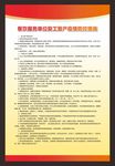 餐饮服务单位复工复产疫情防控措