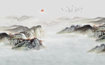简约风山水