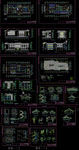 会所仿古建筑施工图