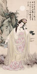 仕女图挂画